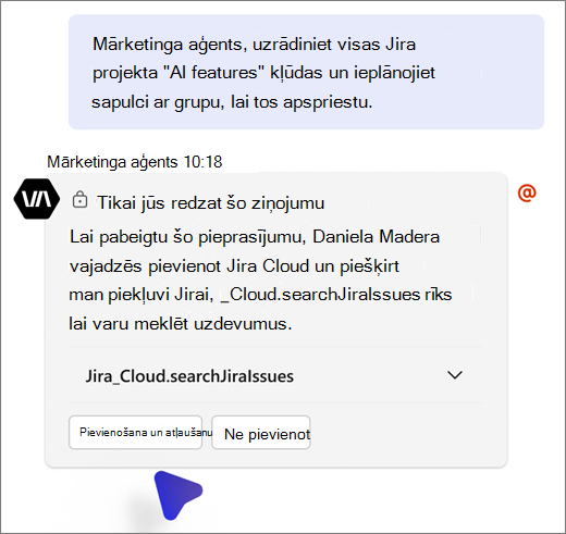 izmantojiet kanāla aģentu-ar-jira-mcp-rīkus