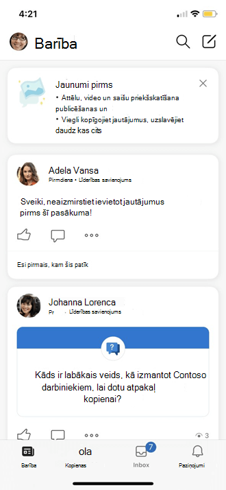 Skatīt mobilo plūsmu