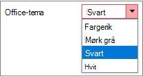 Liste over Office-temaer