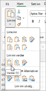 Knappen Lim inn verdier i alternativgalleriet