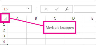 Merk alt-knappen