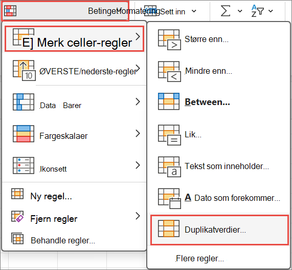 Hurtigformatering