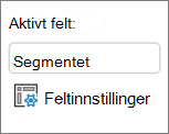 Båndet i Excel