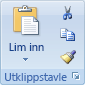Bilde av Excel-båndet