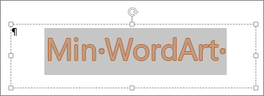 Merket WordArt