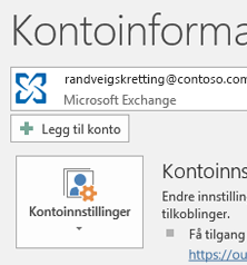 Legg til en ny konto