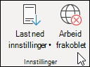 Velg Arbeid frakoblet