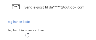 Et skjermbilde av jeg ikke har noen av disse knappene