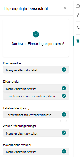 alle problemer er løst