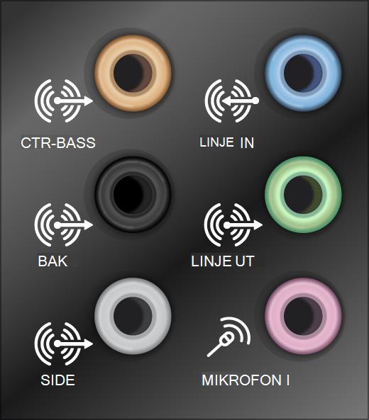 lydsystem 5 mm-plugger for kabler og ledninger