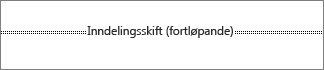 Slik ser et inndelingsskift ut