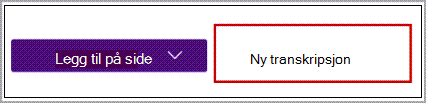 Ny transkripsjon