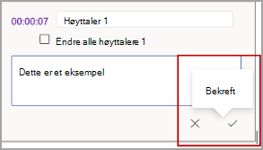 Bekreft