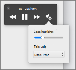Endre lesehastighet