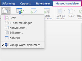 Standardbrev