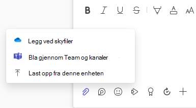 legge ved filer