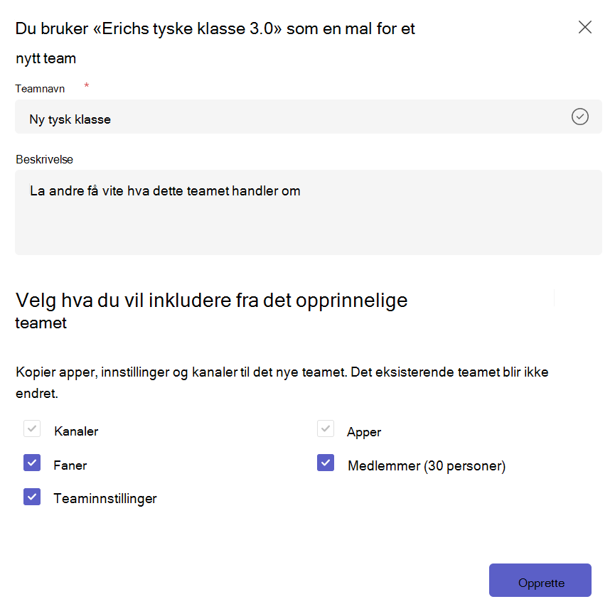 Ny klasse