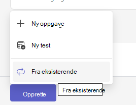 opprett oppgave