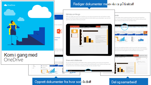 Kom i gang med OneDrive e-bok