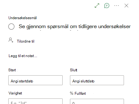 Bruke samtaleikonet