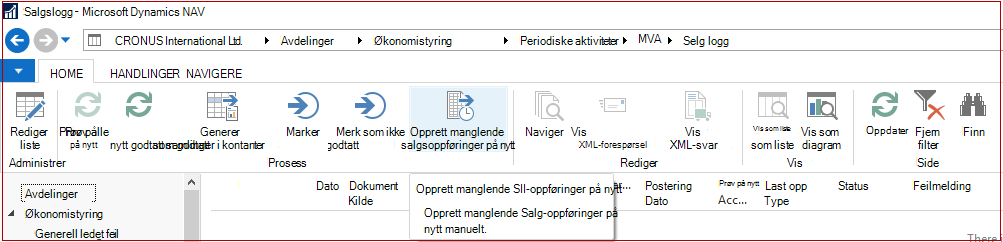 SII-historikk