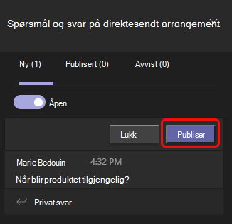 Ny-fanen er den første fanen