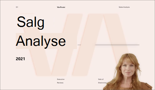 Enestående presentatørmodus