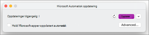 Microsoft Automatiske oppdateringer  