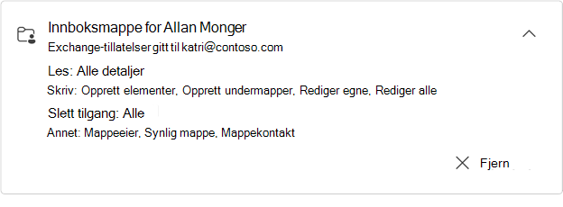 Utvidet delt mappekort for Allan Munder