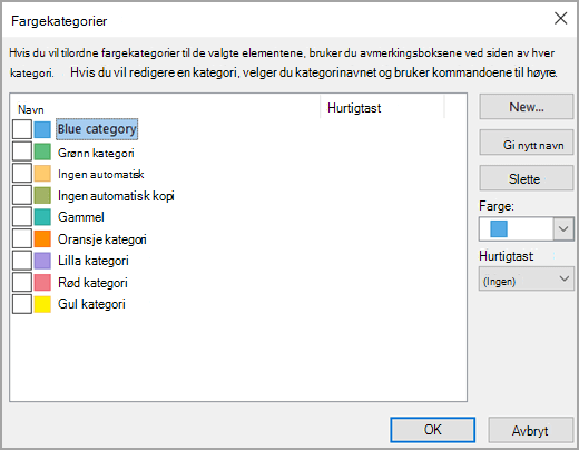 Fargekategorier-boksen