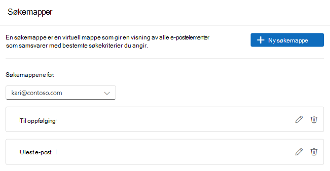 søkemapper