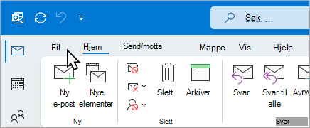 Velg Fil fra båndet