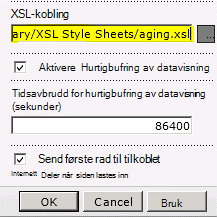 Innlimt XSL-filkobling