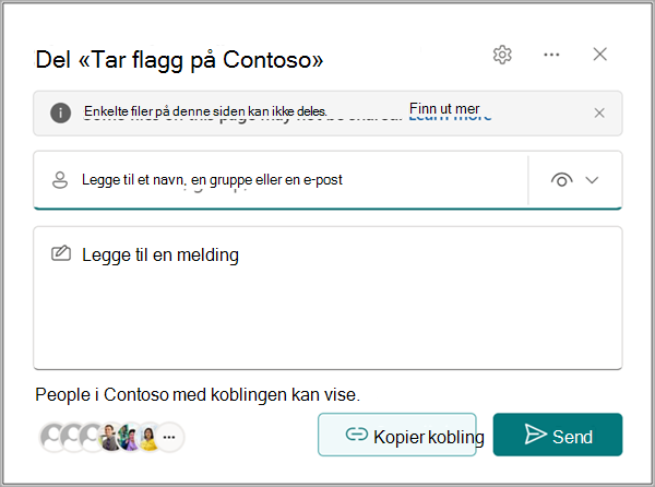 Opprette og bruke moderne SharePoint-skjermbilde én versjon three.png