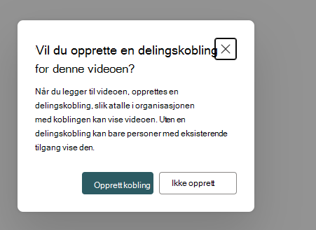Opprett delingskobling