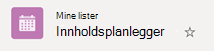 Mangelen på et hakesymbol innringet angir at listen ikke synkroniseres fra skyen til Windows-enheten.