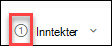 skjermbilde av nummerkolonnen