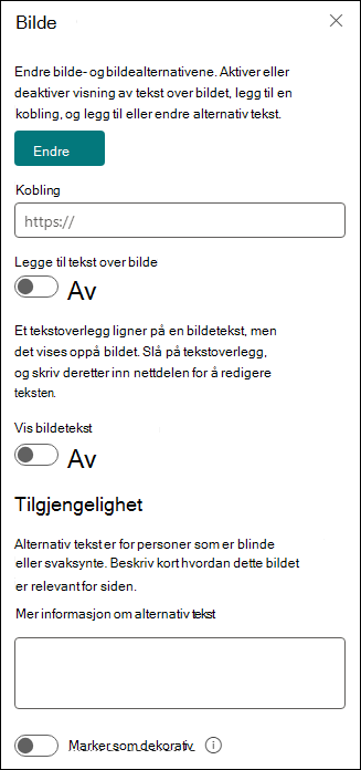 Verktøykasse for bildenettdel