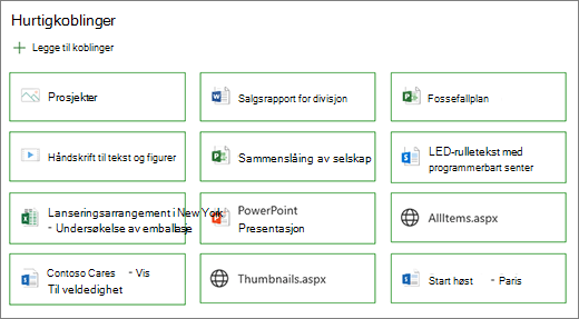 Knappoppsett for hurtigkoblinger