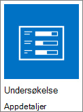 skjermbilde av undersøkelsesikonet