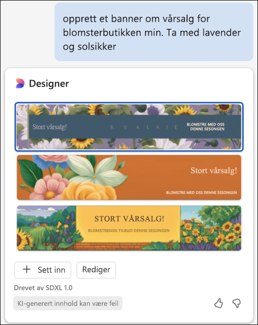 Egendefinert banner designet av Copilot.
