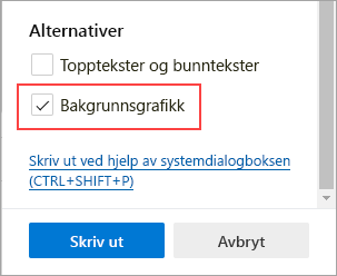 Velg bakgrunnsgrafikk