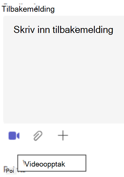tilbakemelding