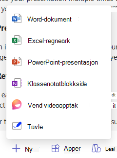 VIDEOOPPGAVE MED SKJERMBILDE OG VENDING