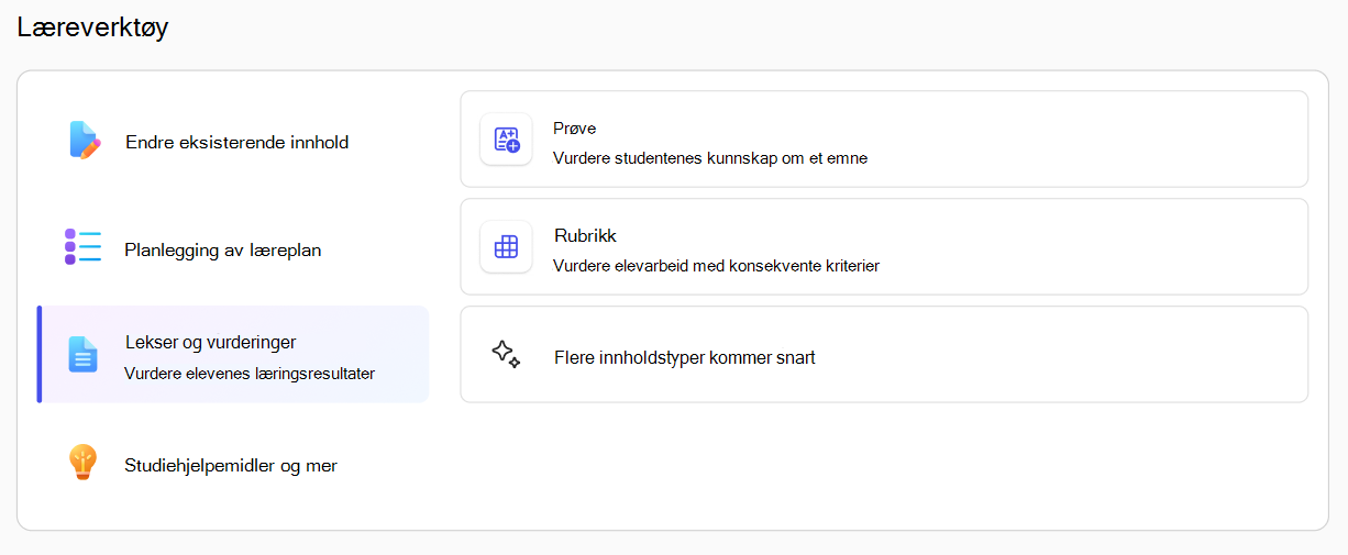 Læreverktøy i Undervisning