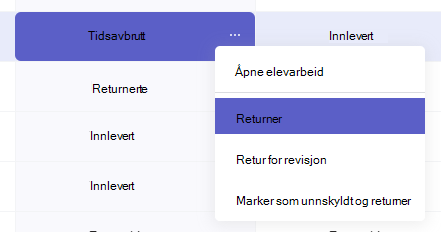 Iverksett tiltak