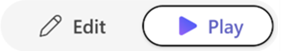skjermbilde som viser alternativet for redigering eller avspilling