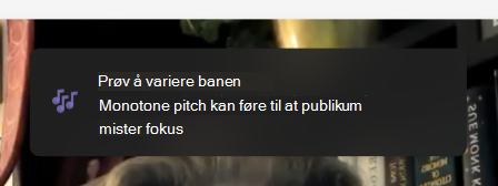 Skjermbilde av stemmeleie.