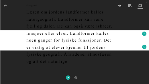 Skjermbilde av ikonet for korrelasjon.