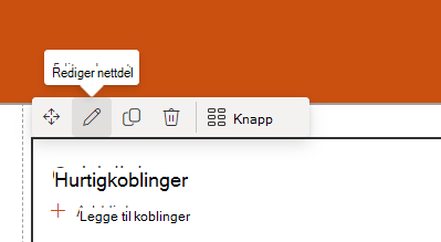 Skjermbilde av nettdel.